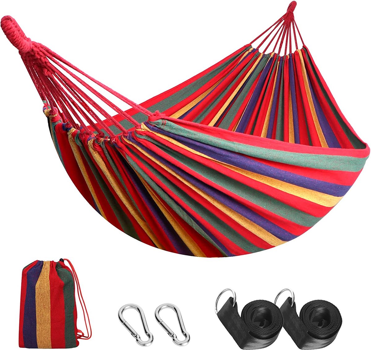Hammock – hangmat – stevige hangmat – binnen en buiten – premium
