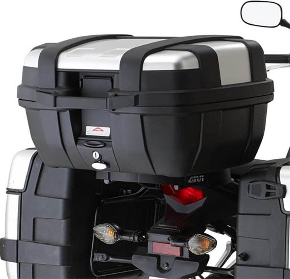 GIVI Monokey/Monolock Topkoffer Achterdrager Honda CB 500 X Black