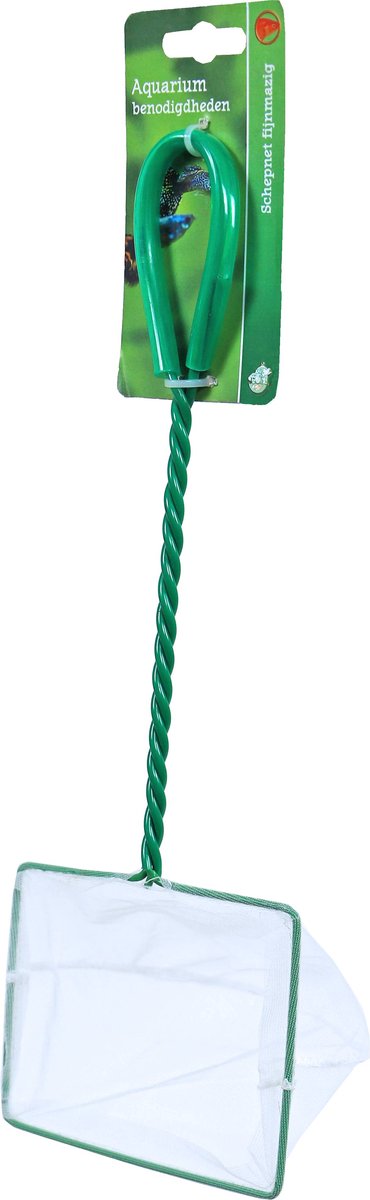 De Boon Schepnet Nylon Fijnmazig Wit 10CM
