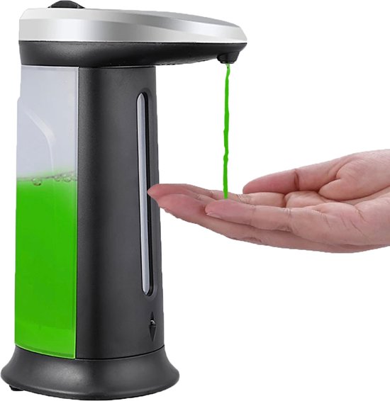 Distributeur de savon automatique - Distributeur de savon avec capteur -  Distributeur... | bol.com