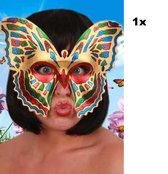 Oogmasker paradijs vlinder - masker festival thema feest party
