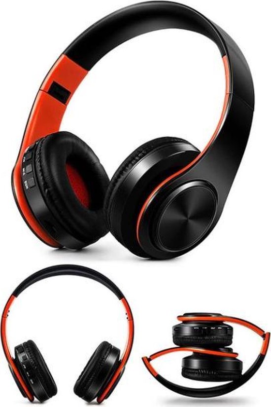 PowerLocus Edge Casque Bluetooth sans Fil, Casque sans Fil sur l'oreille,  Hi-FI Stéréo, Micro SD/TF, Écouteurs avec Microphone Intégré et Pliables  avec Etui pour iPhone/Samsung/TV/PC (Or Rose) : : High-Tech