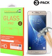 DrPhone 3x J5 2016 Glas - Glazen Screen protector - Tempered Glass 2.5D 9H (0.26mm)
