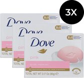 Dove Beauty Cream Bar Pink - 90 grammes (lot de 3)