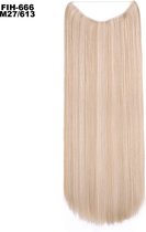 Wire hairextensions straight blond - M27/613