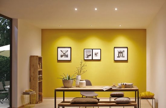 Spot encastrable LED Paulmann Nova - GU10 - 6,5W - IP23 - Wit