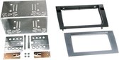 2-DIN paneel Audi A4 01/2002-06/2006 / Seat Exeo 04/2009- Antraciet grijs