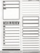 We R Memory Keepers - Bullet Journal Guide Ruler - voor bullet journaling -  1 stuks