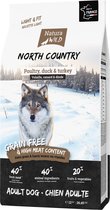 Naura Wild North Country - Nourriture pour chiens sans céréales pour chiens stérilisés - 12 kg