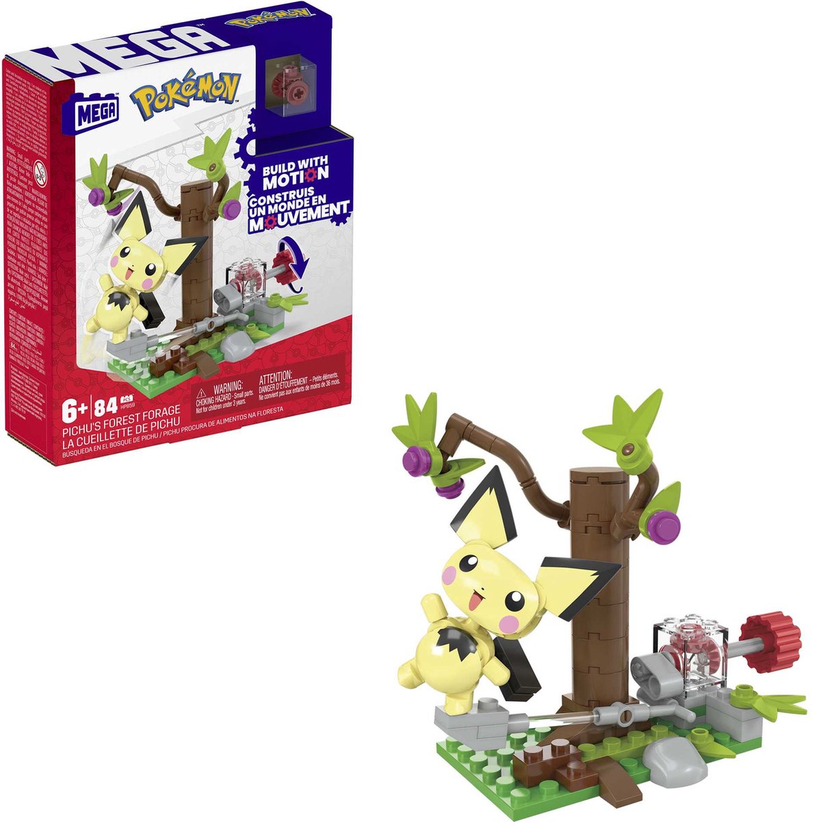 Pokémon - Mega Bos Voedselzoeker - Pichu’s