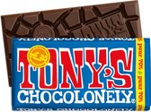 Tony's Chocolonely Chocolade Reep Puur - 180 gram - Vegan