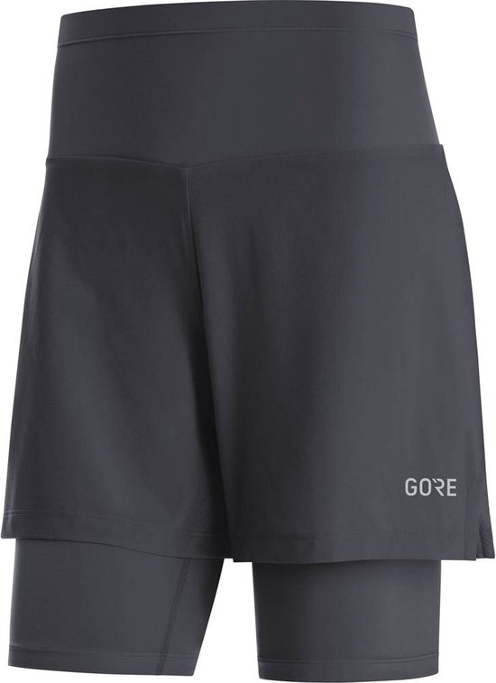 Gore® Wear R5 2 In 1 Korte Broeken Zwart Vrouw