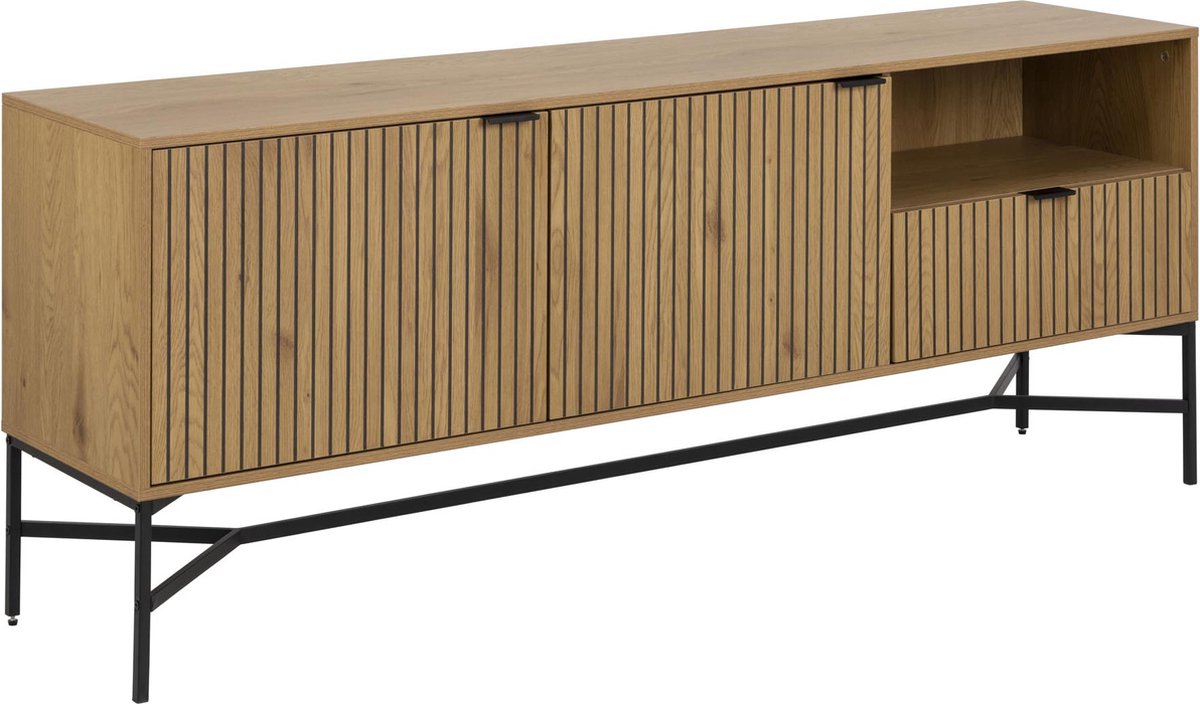 Giga Living Dressoir Juna Naturel MDF - Giga Living