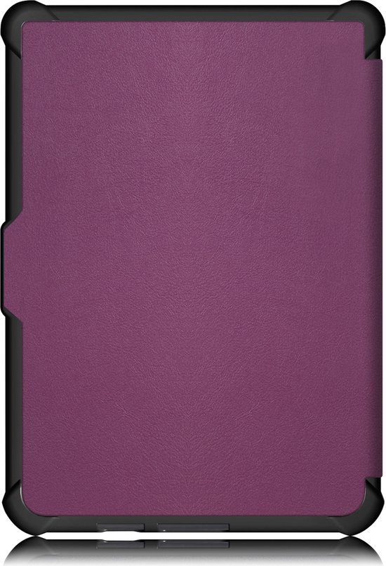 Hoes Geschikt voor Kobo Clara HD Hoesje Bookcase Cover Hoes - Hoesje Geschikt voor Kobo Clara HD Hoes Cover Case - Paars van Echinosti. — afbeelding 5