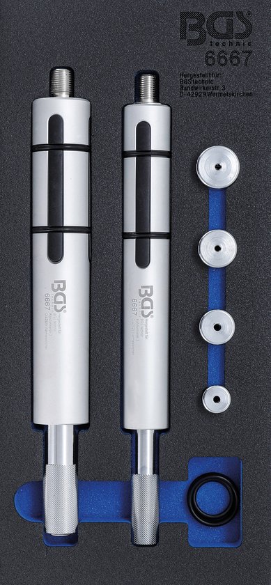 Draadsnijtap | voor- en nasnijder | M8 x 1,0 | 2-dlg 1900-M8X1.0-B BGS technic