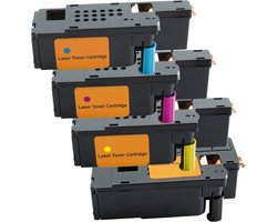 InktDL Huismerk geschikt voor Xerox Phaser 6020 - 6022 - WorkCentre 6025 - 6027 - Multipack 4 Toner cartridges