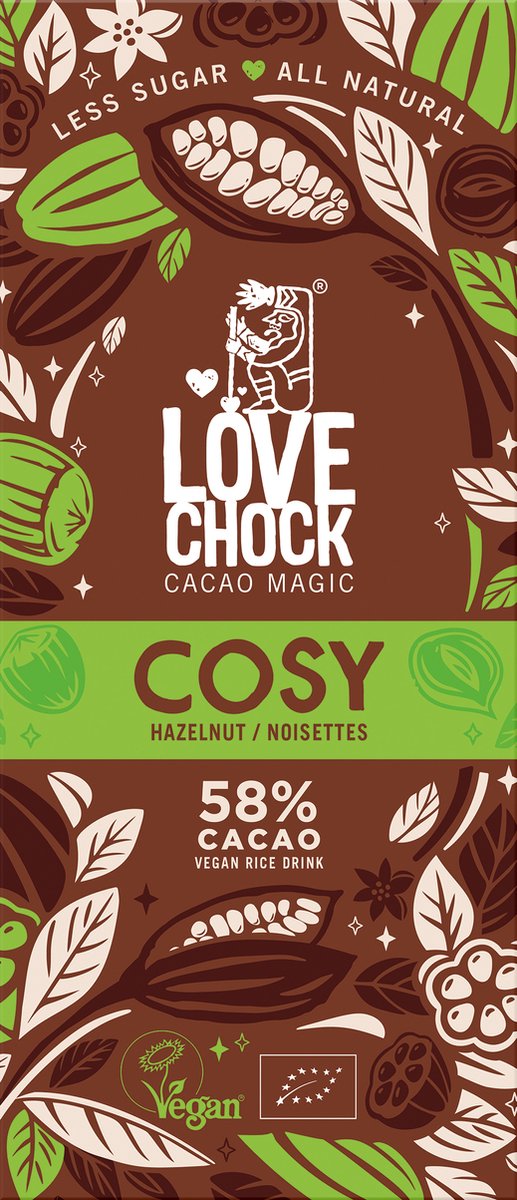 Goedkoopste Lovechock Cosy hazelnut (70 gr
