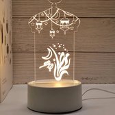 3D Illusie Lamp Ramadan