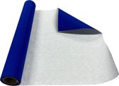 Plakvilt Zelfklevend - vilt 1mm dik - circa 40 x 120 cm - Blauw