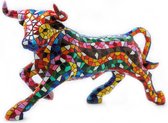 Barcino Design Stier multi-colored 43 cm