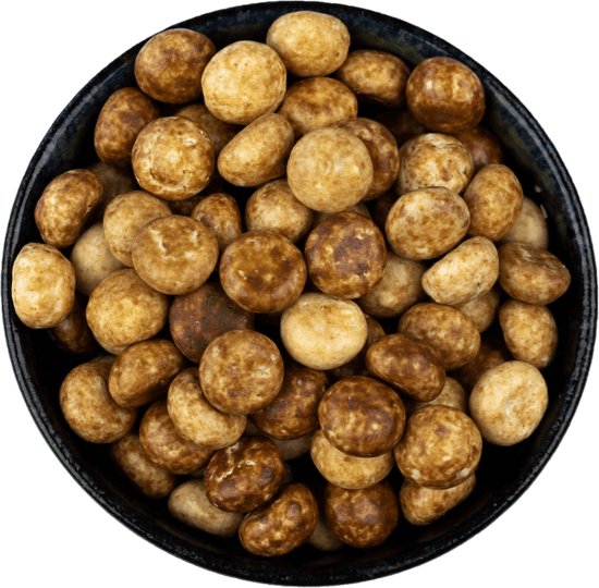 Van Delft - Karamel Macchiato Kruidnoten - Koffie smaak pepernoten - 225gr - Chocolade pepernoten