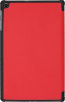 Tablet Hoes geschikt voor Samsung Galaxy Tab A 10.1 (2019) - Tri-Fold Book Case - Rood