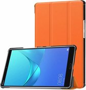 Huawei MediaPad M5 8.4 inch - Tri-fold Book Case - Oranje