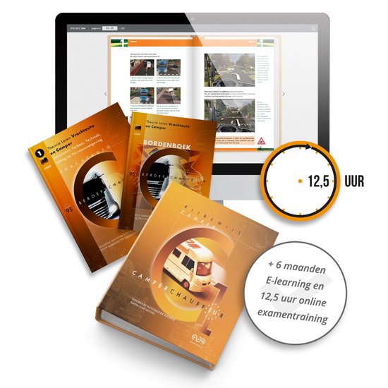 Camper Theorie Box - Theorie Boek met E-Learning en Examens - Rijbewijs C of C1 - VTO Vervoer & Logistiek