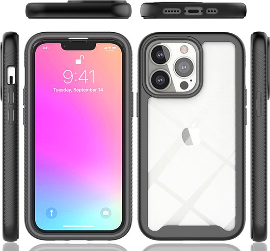 Techsuit Defense360 Pro Hoesje + Screen Protector iPhone 13 Pro Max