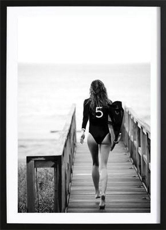 Gisele X Chanel Surf (21x29,7cm) - Wallified - Fashion - Poster