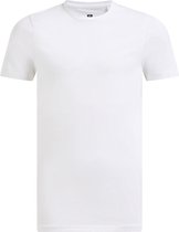WE Fashion Jongens basic T-shirt met ronde hals