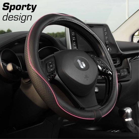 Upgrade4cars Housse de Siege Voiture Universelle Rose Noir