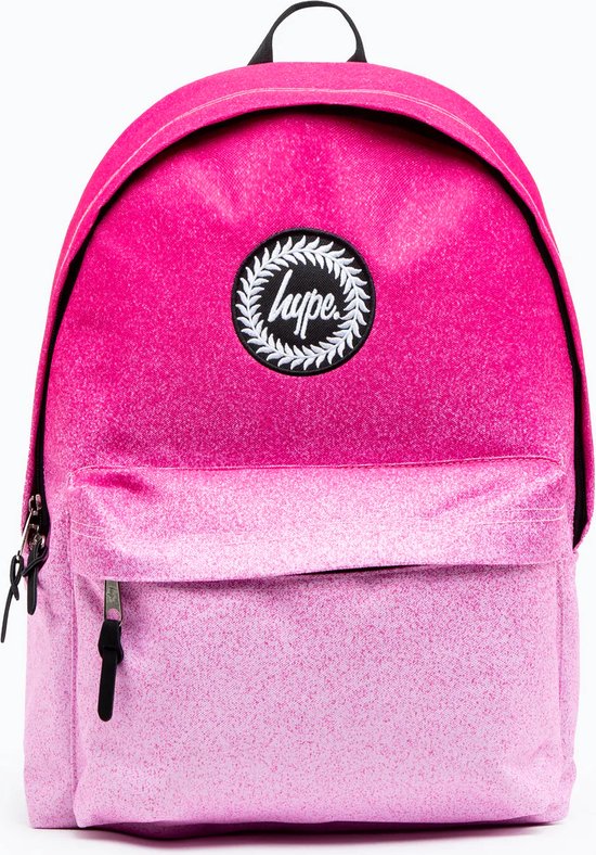 Pink Spike Shell Backback HYPE UNISEX PINK SPECKLE FADE CREST BACKPACK | bol.com