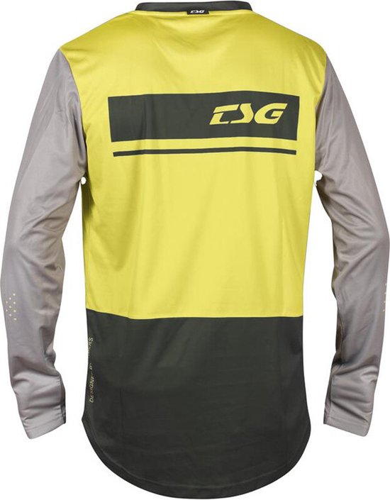 TSG Skillz Longsleeve Jersey, zwart/geel