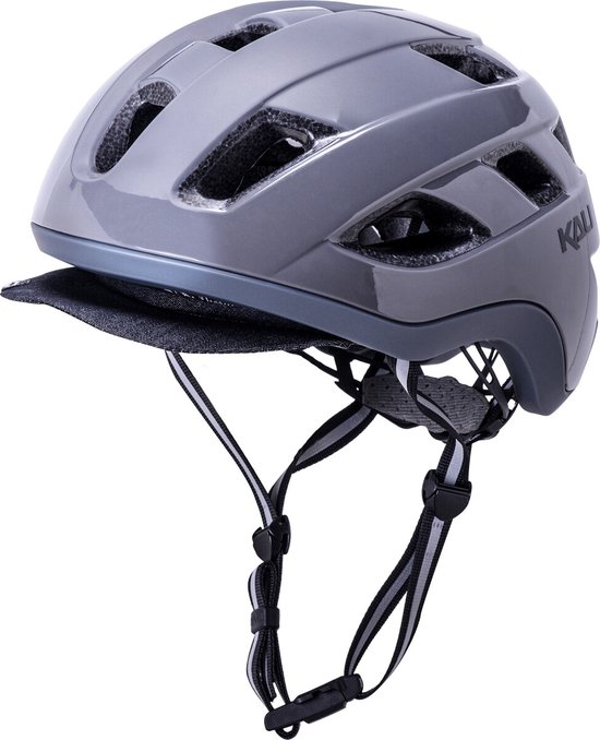 Kali Traffic 2.0 MTB Helm – Schwarz, Größe SM/MD, Mit USB-Rücklicht & Belüftung