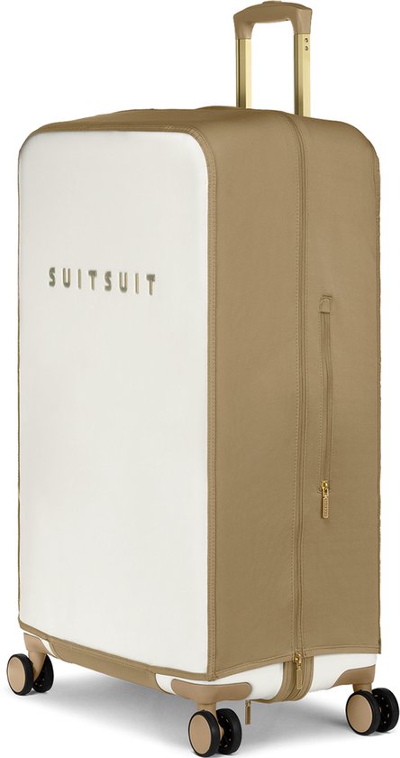 COYUN 1 stuk kofferbeschermhoes, elastische kofferbescherming, beschermhoes, bagagehoes voor koffer, wasbaar, kofferhoes, krasbestendig, XL, zwart