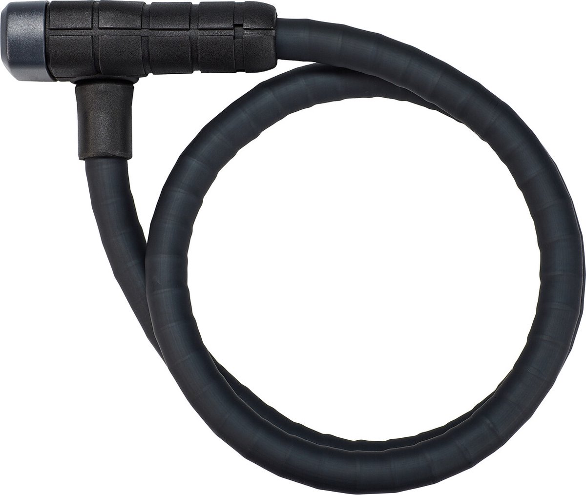ABUS kabelslot Microflex 6615K/85 SCLL - Fietsslotset met houder SCLL voor de zadelklembout van de fiets - 15 mm - ABUS Security Level 5 - zwart