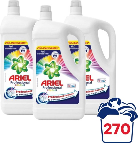 Ariel Proffesional Vloeibaar Wasmiddel Color 270 wasbeurten