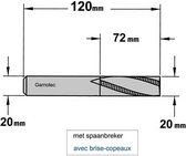 CMT - Schrobfrees positieve snijhoek in HWM - Frees - Snijgereedschappen - Groeffrees - 1 Stuk(s)