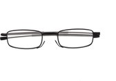 Noci Eyewear ICB356 Travel Leesbril +1.00 - Zwart - Compact in hard case zipper