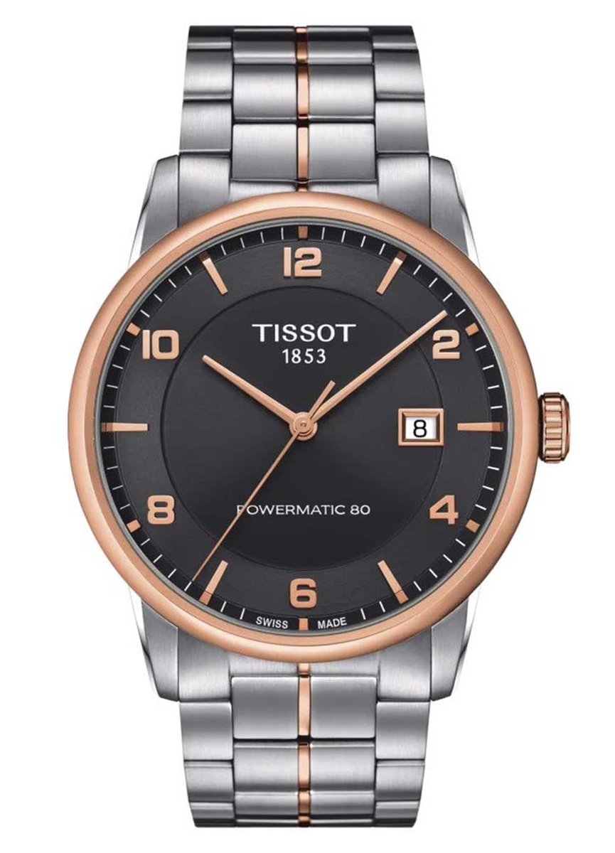 Tissot T-Classic Luxury T0864072206700 Horloge - Staal - Multi - Ø 41 mm