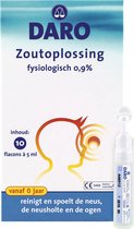 Daro  Fysiologische Zoutoplossing - Neusspray - 10 x 5 ml