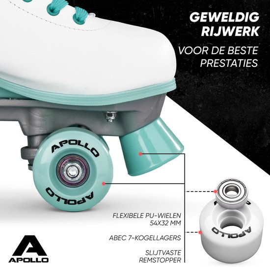 Disco Klassieke rolschaatsen voor kinderen en volwassenen - Dancing Qu – Apollo Funsport Nederland