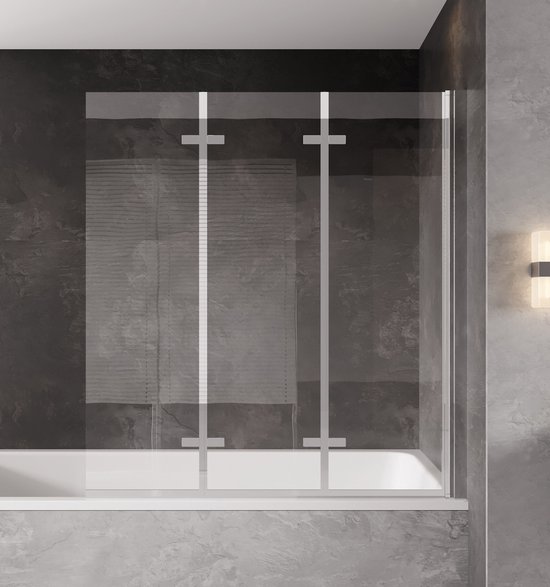 Badplaats Badwand Torino 60 X 140 Cm - Chroom - Nano Coating