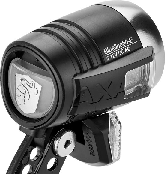 AXA Blueline 50 E‑bike Koplamp - LED Fietsverlichting - 50 Lux - 6–12 V Aansluiting - 70 m Lichtbundel - 4.000 m Zichtbaarheid - Clear Lens Technology - Geïntegreerde Reflector van AXA — afbeelding 4