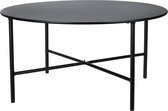 In & Out Deco Tafel metaal zwart rond 70 cm hoog 35 cm