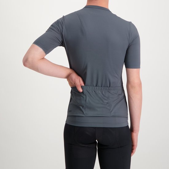 BBB Cycling Essence Maillot Cyclisme Homme - Manches Courtes - Maillot Cyclisme Allround - Vêtements de cyclisme Homme - Grijs Twilight - Taille XXL - BBW-408