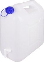 Jerrycan 15 liter voor water - met kraan - BPA vrij