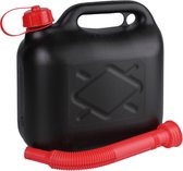 Jerrycan voor benzine en diesel - incl. schenktuit - 5 liter