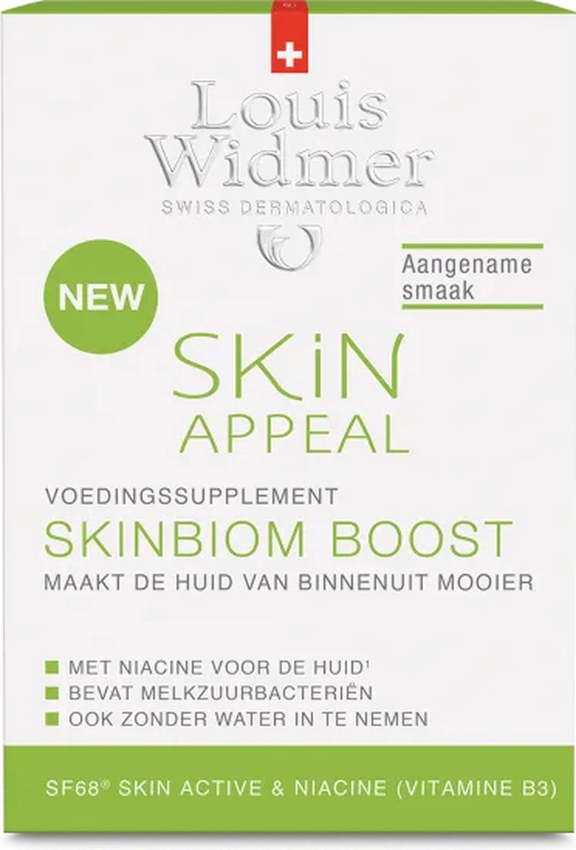 Goedkoopste Louis Widmer Skin Appeal Skinbiom Boost Poeder 30stuks